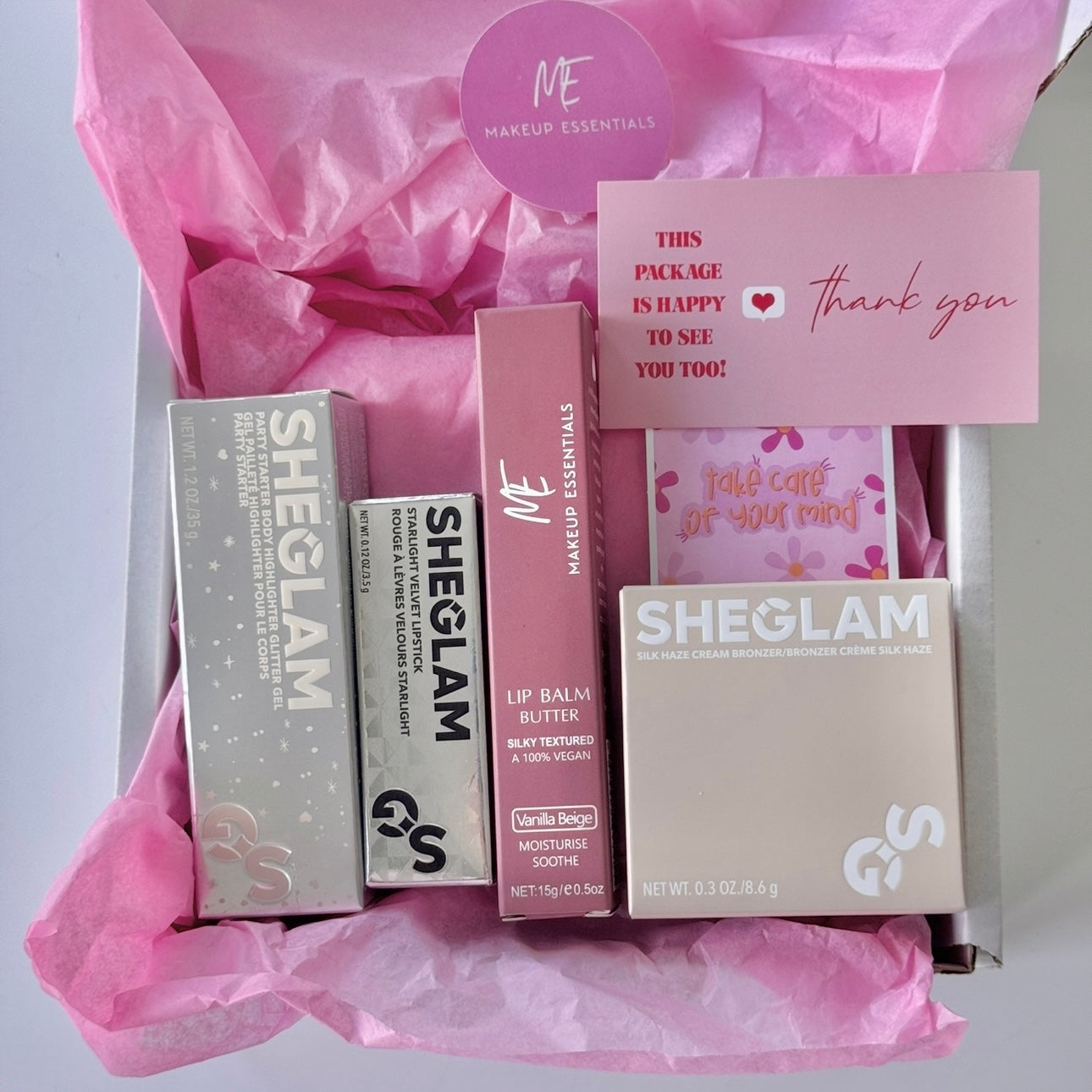 Makeup Essentials Beauty Box - 4 Full-Size Products