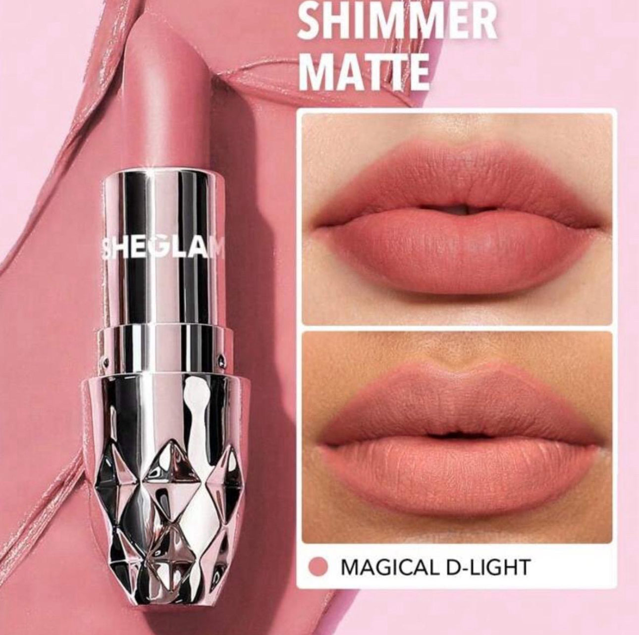 SHEGLAM Shimmer Matte Long Lasting Lipstick