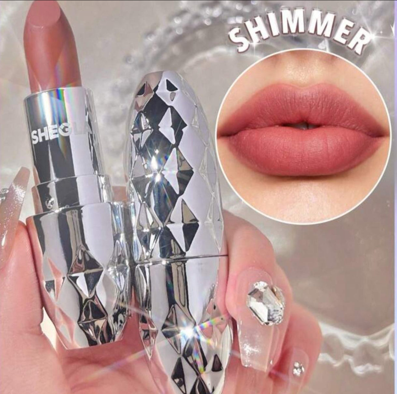 SHEGLAM Shimmer Matte Long Lasting Lipstick