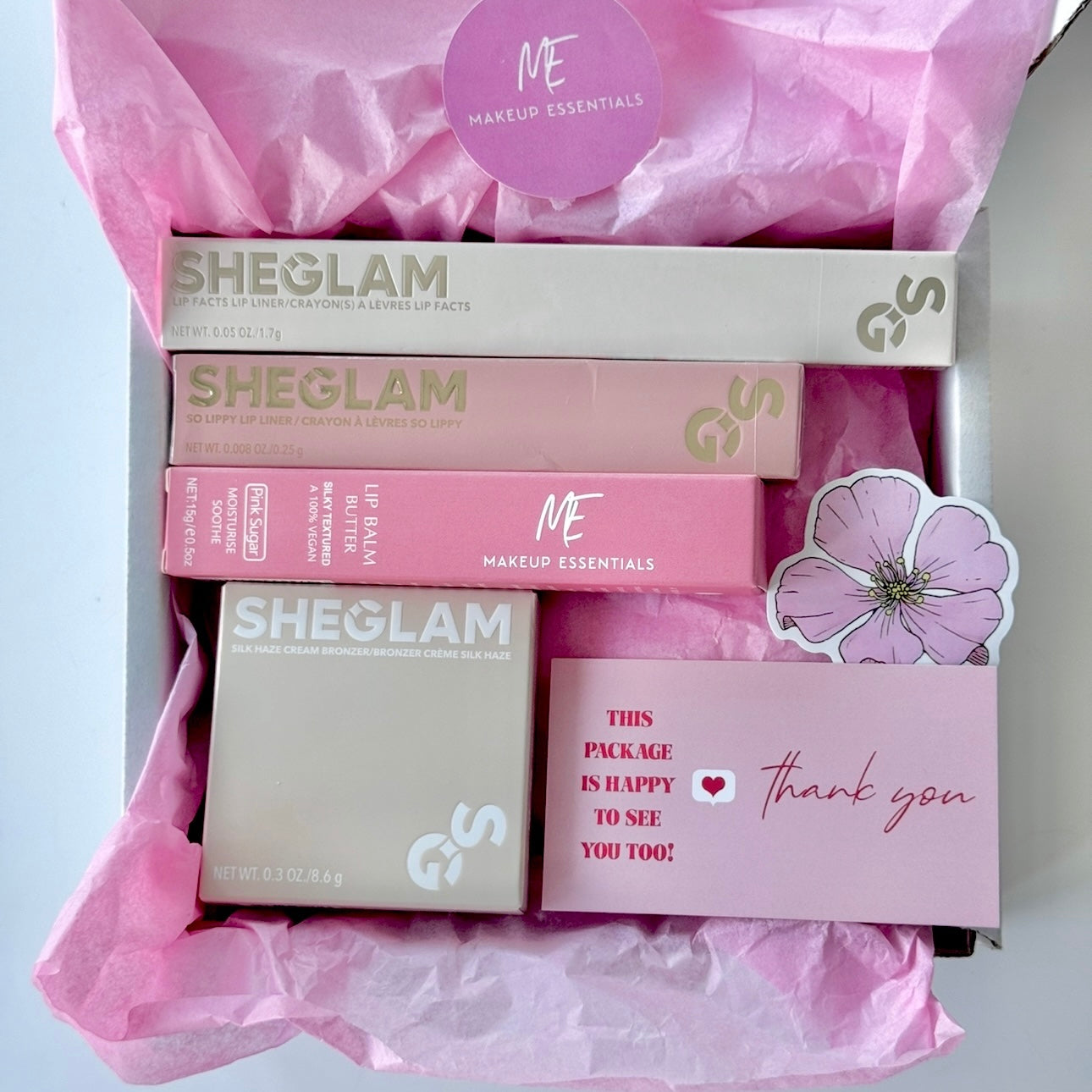 Makeup Essentials Beauty Box - 4 Full-Size Products